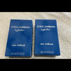 Dolce&Gabbana light blue intense travel size D&G